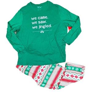 Cuddl Duds Men’s Christmas Pajama Sleep Set